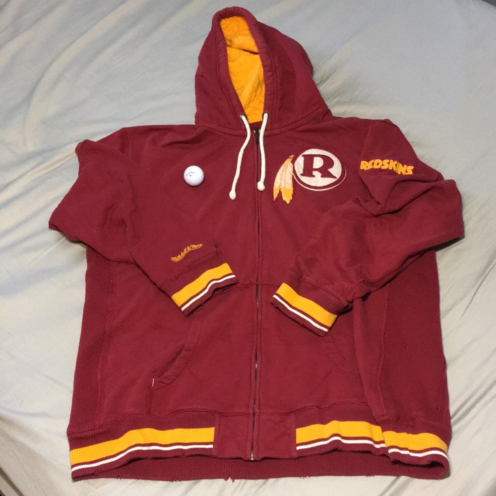 Washington Redskins Hoodie 5XL Mitchell & Ness 🔥